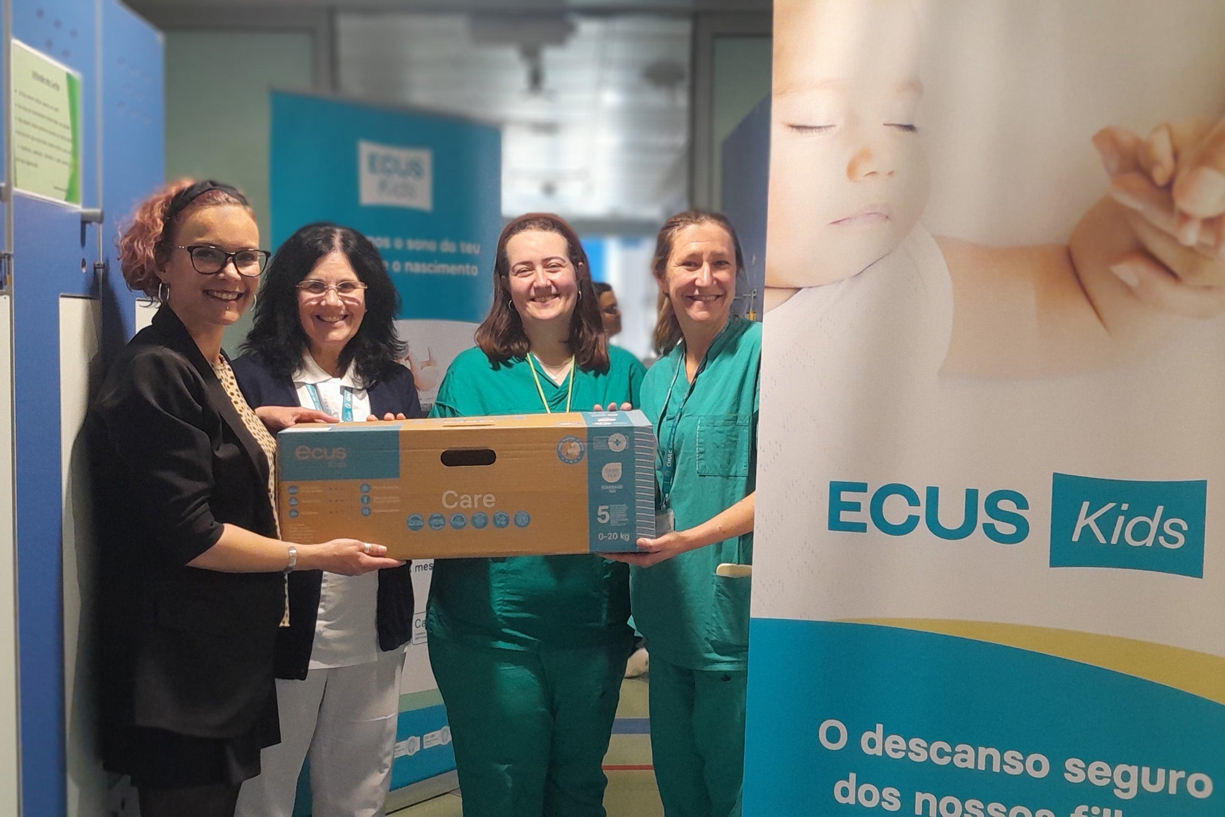 Donación de colchones para prevenir la plagiocefalia en recién nacidos