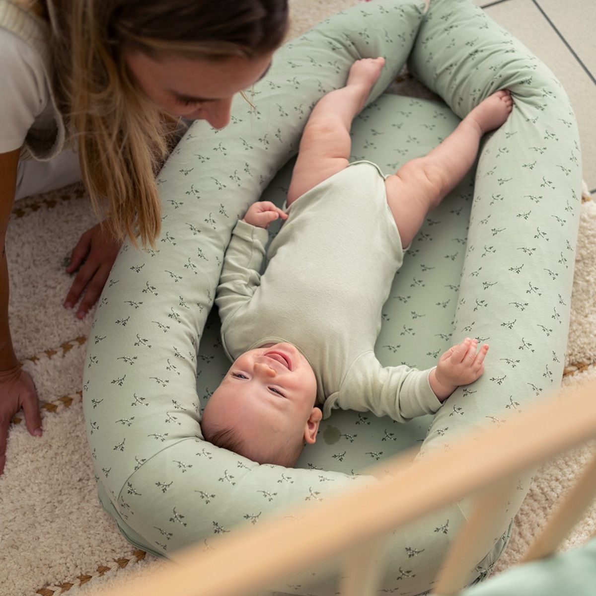 Nido Colchón Antiplagiocefalia Olive - Ecus Kids