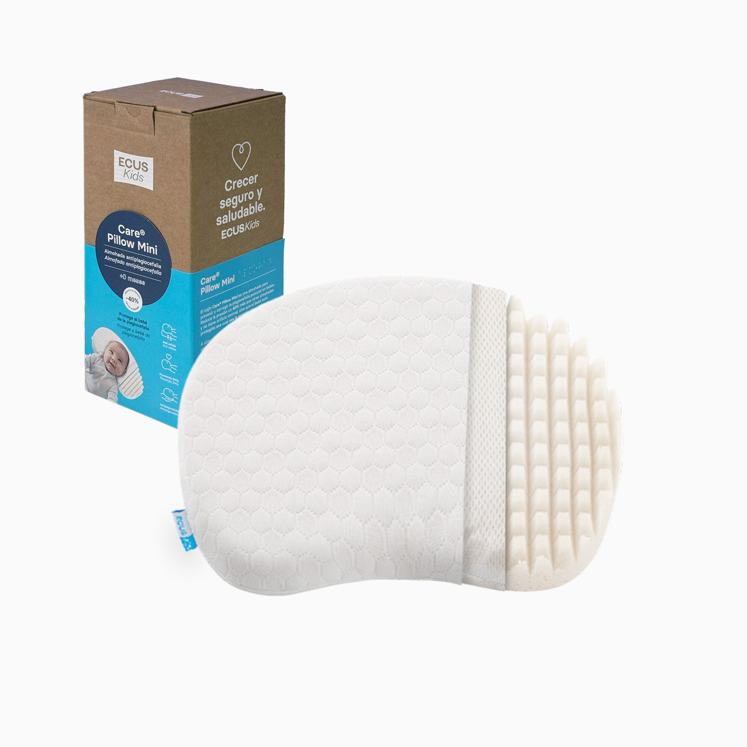 Cojín antiplagiocefalia Care Pillow Mini Ecus Kids