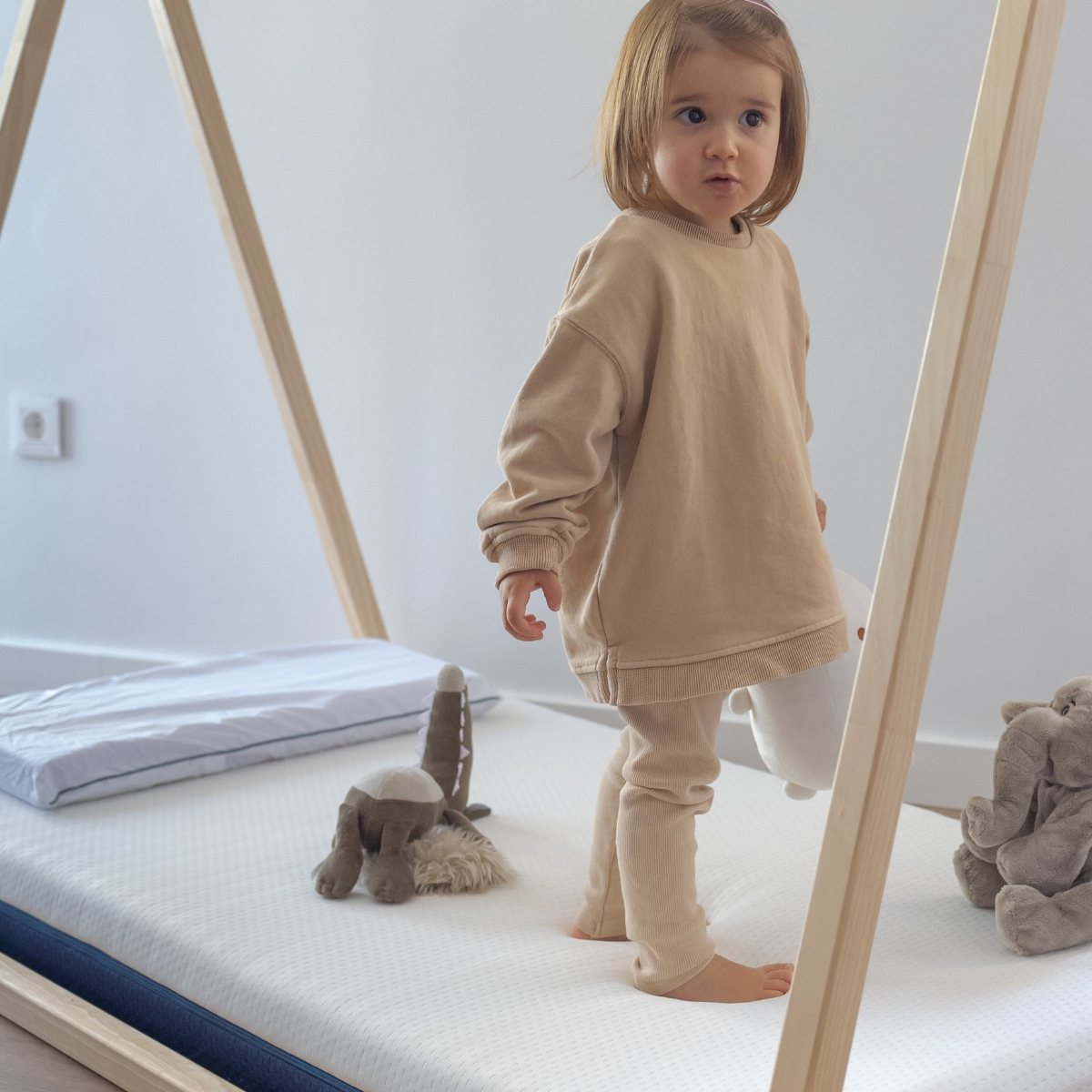 Almohada de bebé Malva - Ecus Kids