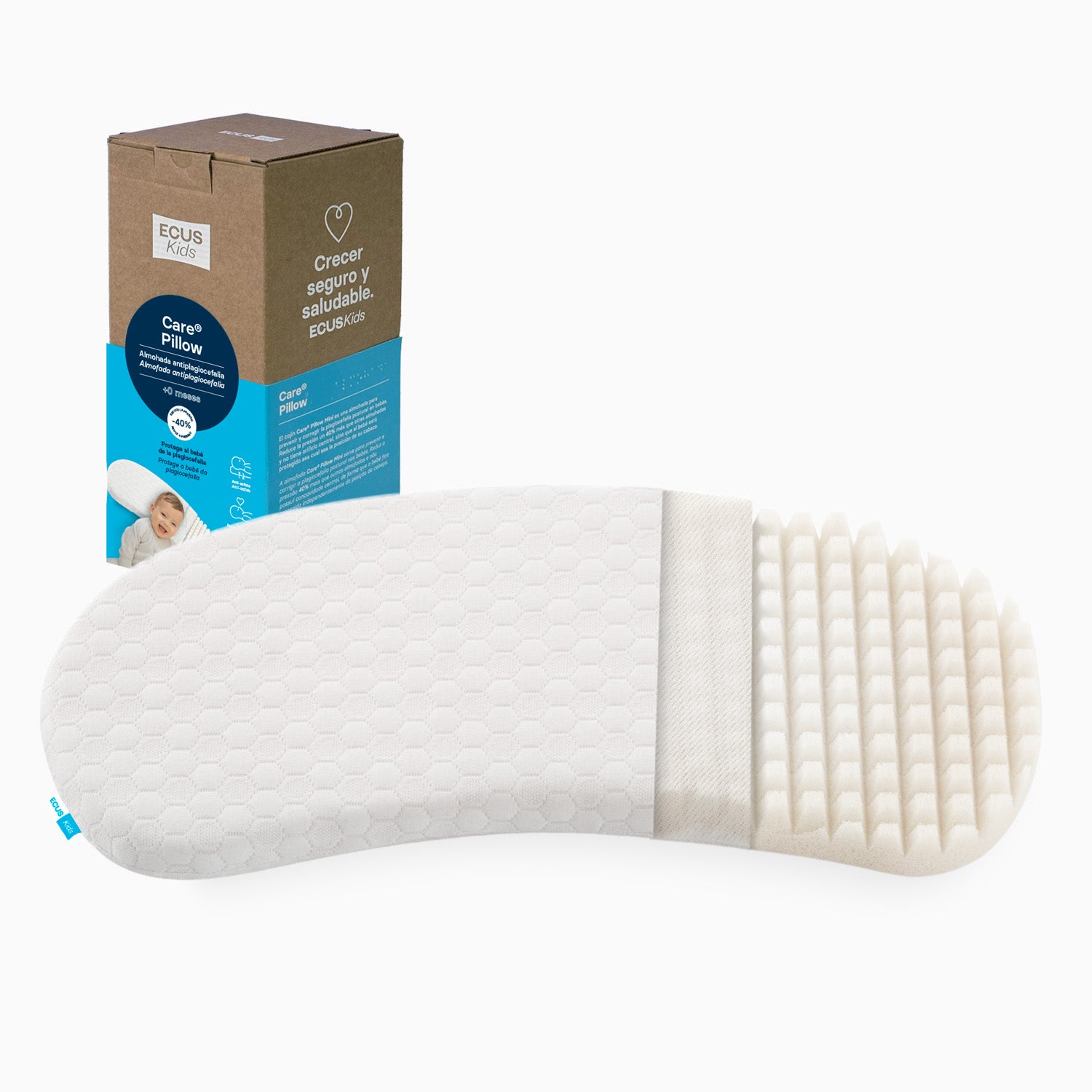 Almohada antiplagiocefalia Care Pillow - Ecus Kids