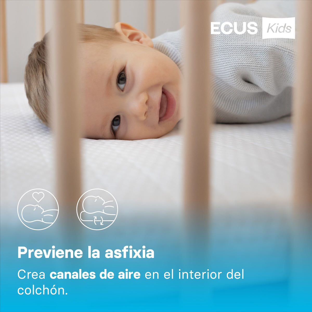Colchón cuna Care - ECUS Kids