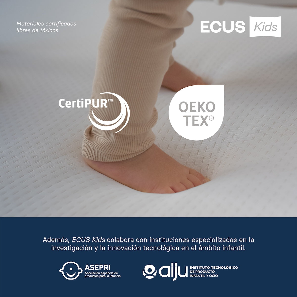 Colchón cuna Care - ECUS Kids