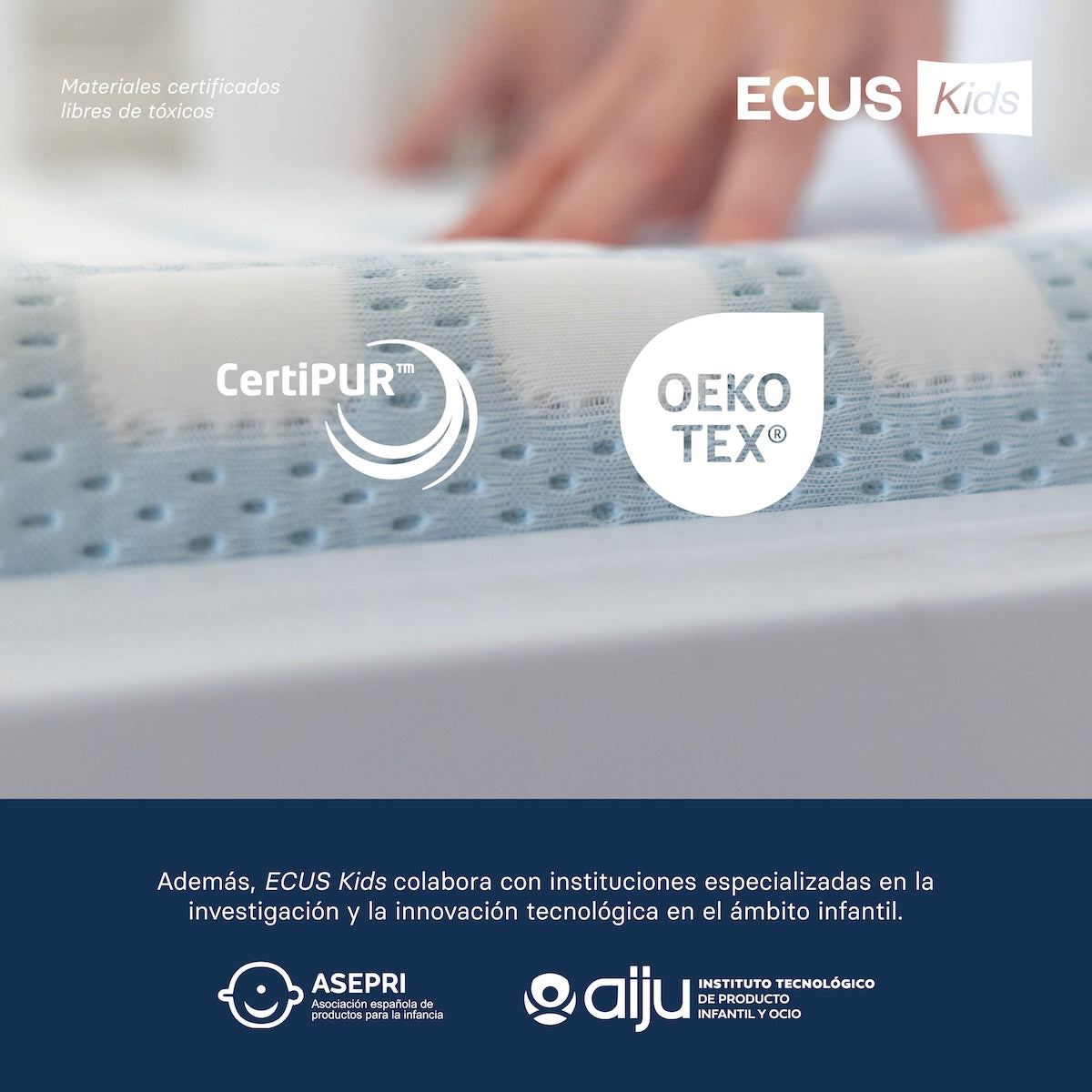 Colchón cuna Care Ultimate - ECUS Kids