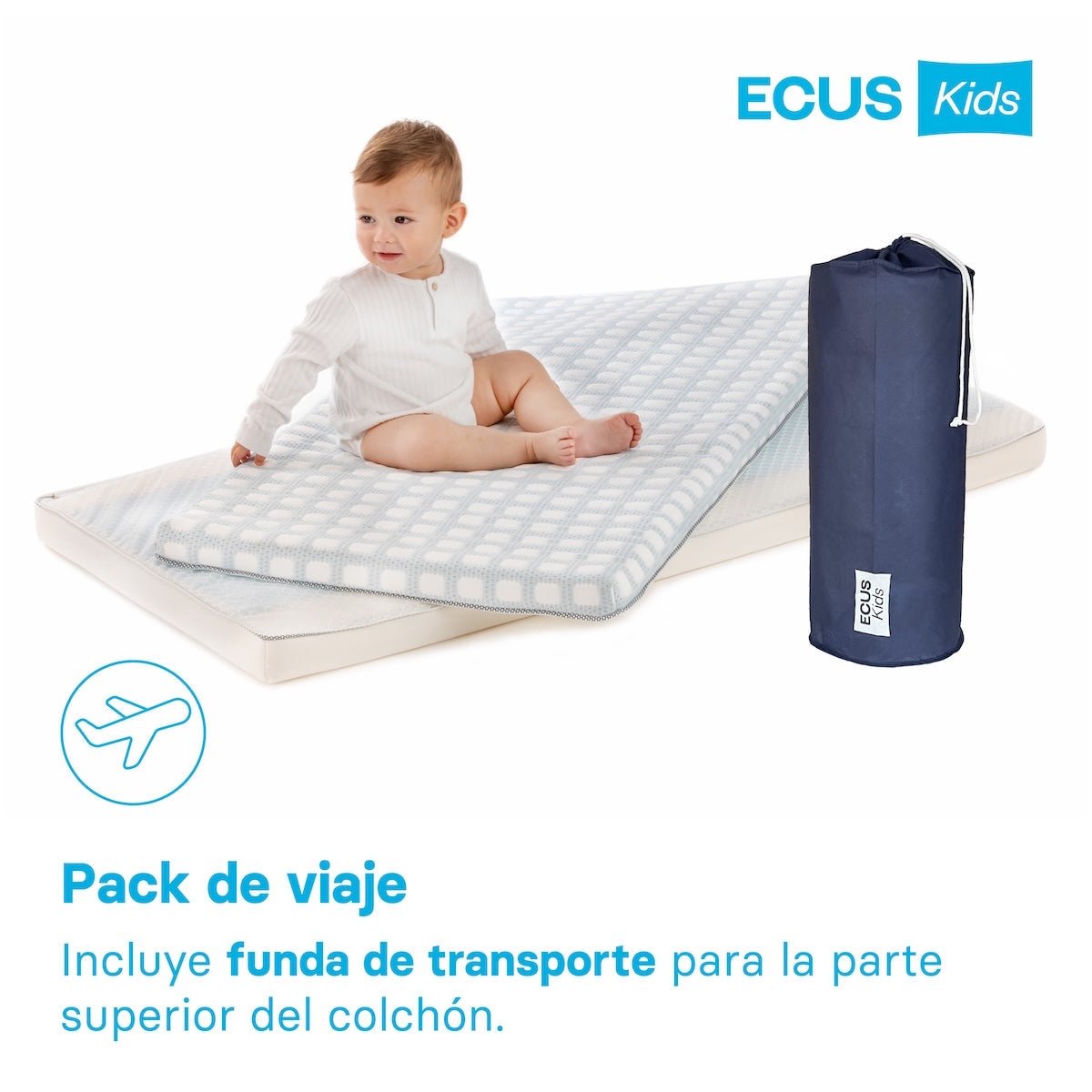 Colchón cuna Care Ultimate - ECUS Kids