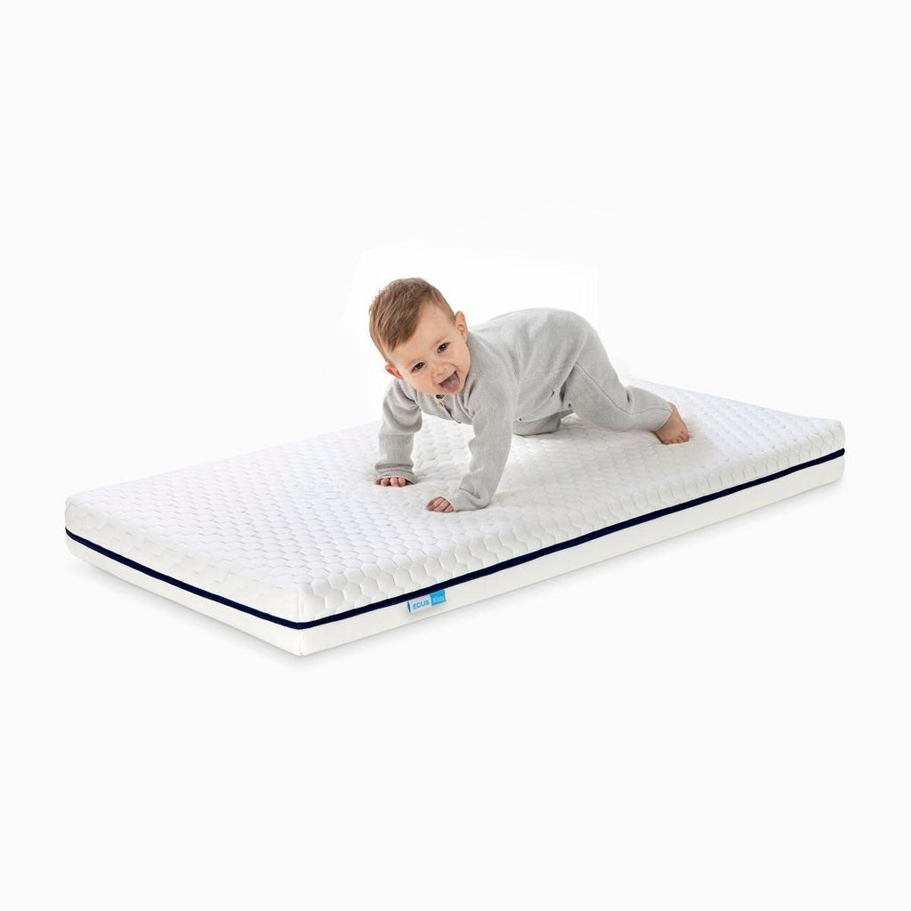 Colchón Viscoelástica Ecus Kids Para Cuna - 120x60 Cm, Hipoalergénico